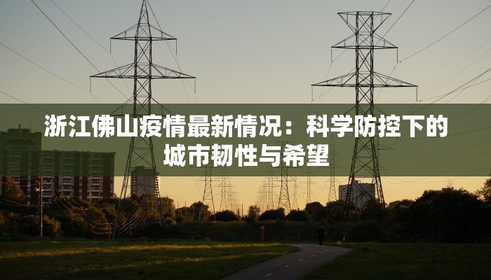 浙江佛山疫情最新情况：科学防控下的城市韧性与希望